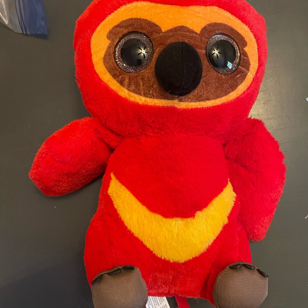 NWT Harry Potter Fawkes Red Plush Owl Toy